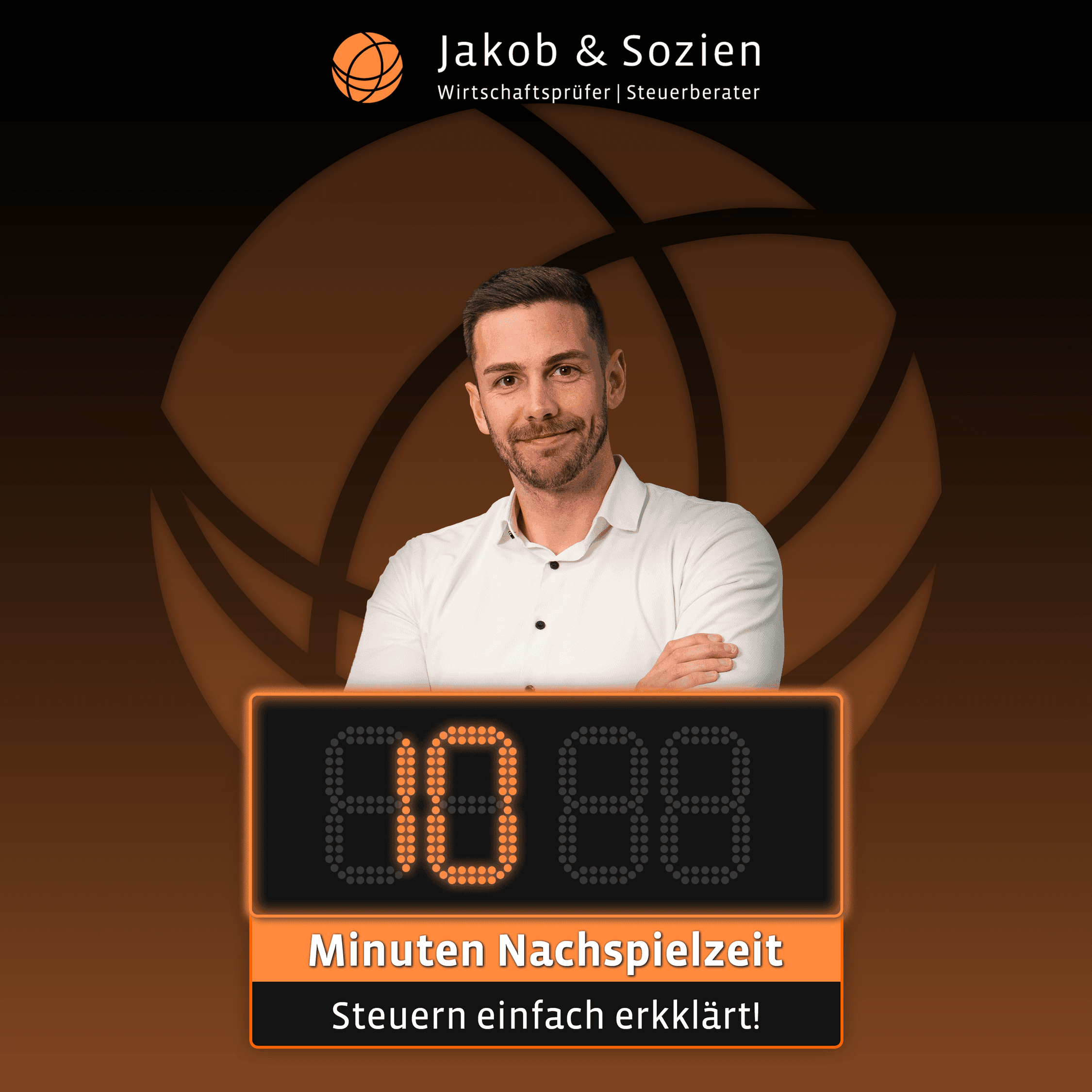 Podcast-Cover von Jakob & Sozien, 10 Minuten Nachspielzeit
