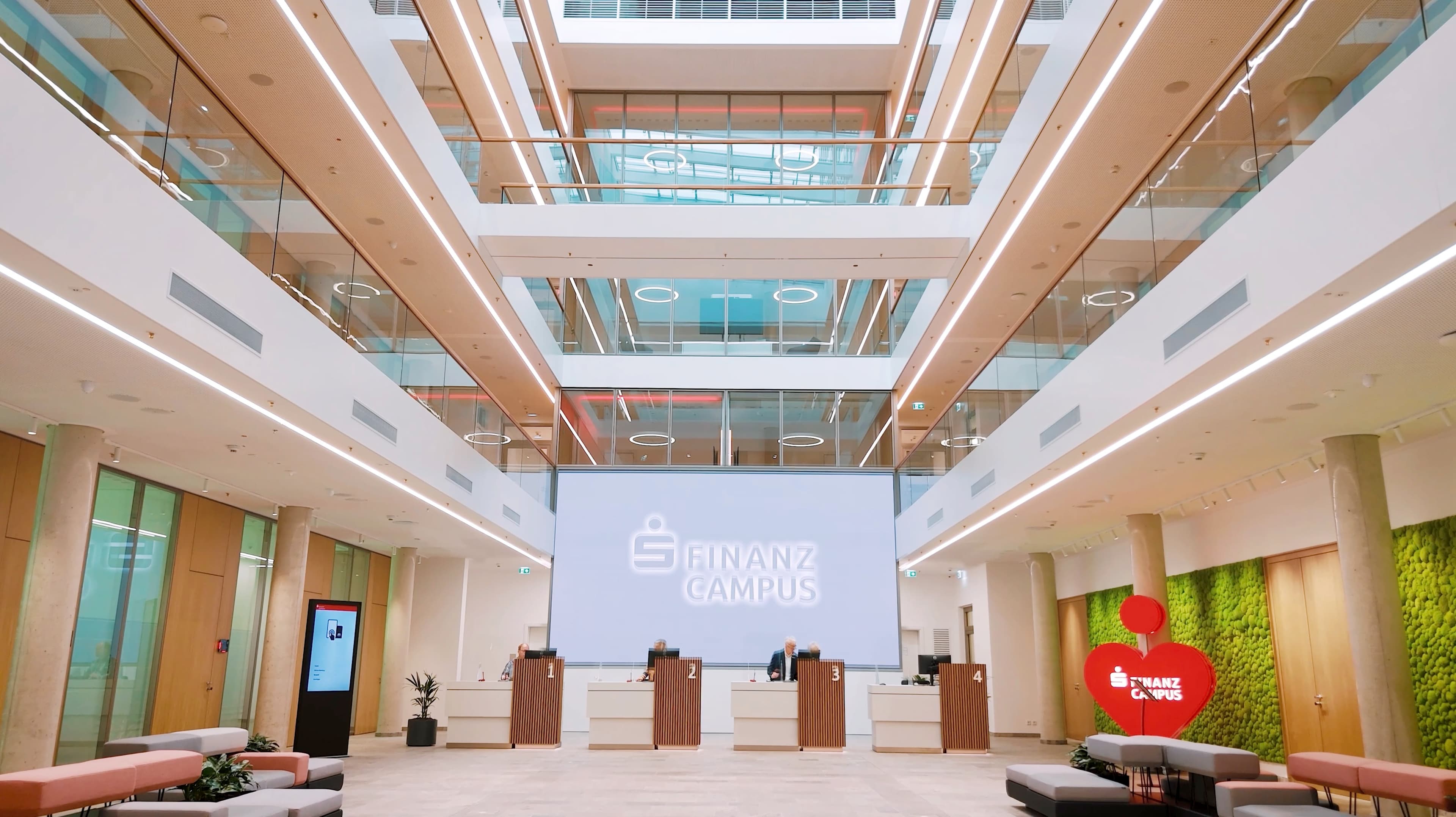 Recruiting-Film der Kasseler Sparkasse im S-Finanz-Campus